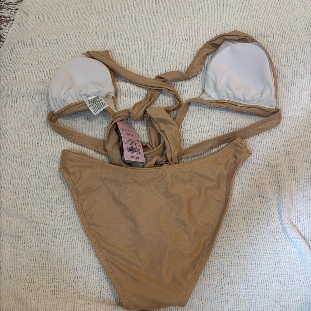 Tan Bikini Set - Picture 9 of 11